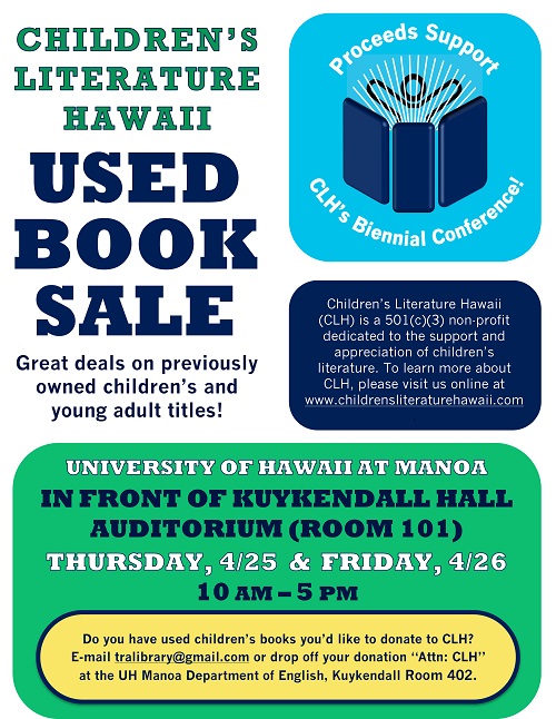 Children's Literature Hawaii - Used Book Sale