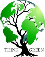 Think Green tree